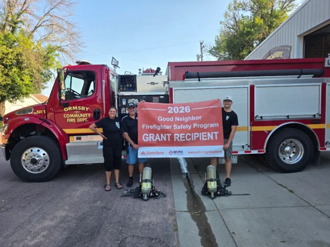 Small town gets needed grants for fire department